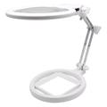 Beileshi 3B-1A Faltbare Tischlupe 2.5X / 5X mit LED-Licht und Messskala