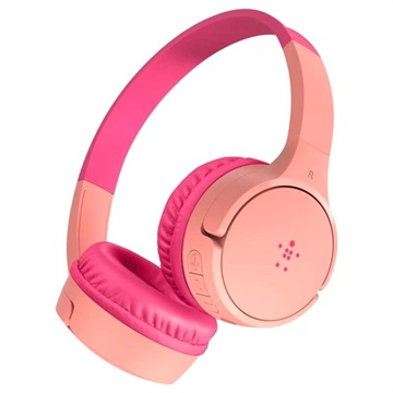 Belkin Soundform On-Ear Kinder Drahtlose Kopfhörer (Offene Verpackung - Ausgezeichnet) - Rosa