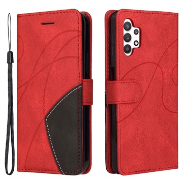 Bi-Color Series Samsung Galaxy A32 5G/M32 5G Wallet Hülle