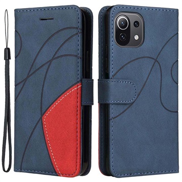 Bi-Color Series Xiaomi Mi 11 Lite 5G Wallet Hülle