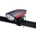 Fahrradlicht 3 Modi USB Wiederaufladbar 250LM LED Fahrradlampe Taschenlampe Fahrradzubehör