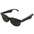Bluetooth 5.3-Smart-Audio-Sonnenbrille mit KI-Übersetzung - Schwarz