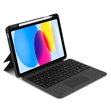 iPad 2022/2025 Bluetooth Tastaturhülle - Schwarz