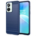 OnePlus Nord 2T Brushed TPU Hülle - Karbonfaser