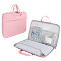 Business-Laptoptasche mit vollständig zu öffnendem Design - 15.6" - Rosa
