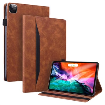 Business Style iPad Pro 12.9 2020/2021/2022 Smart Folio Case - Braun