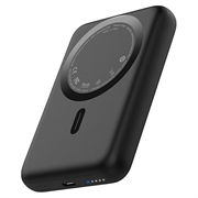 C1030 10000mAh Powerbank mit Magnetanschluss und 20W USB-C-Schnellladefunktion - Schwarz