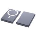 C26 10000mAh Powerbank mit Magnetanschluss und 18W USB-C-Schnellladefunktion - Grau