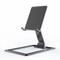 Faltbarer Universeller Desktop-Halter für Smartphone/Tablet CCT16 - Schwarz