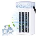 CF-002T Tragbarer Tisch-Luftkühler - USB, Touch-Bedienung, 480-ml-Wassertank - Weiß