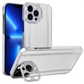 CamStänder iPhone 13 Pro Max Hybrid Hülle - Karbonfaser