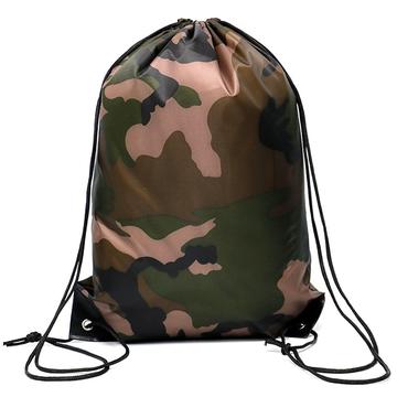 Camouflage Kordelzug Rucksack / Turnbeutel