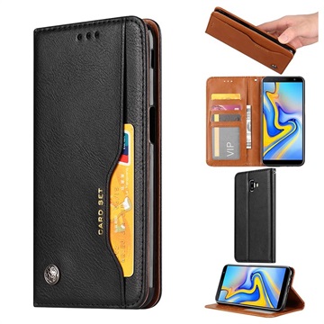 Card Set Serie Samsung Galaxy J6+ Wallet Schutzhülle