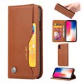 Card Set Series iPhone XS Max Wallet Schutzhülle - Braun