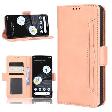 Cardholder Serie Google Pixel 7 Pro Wallet Hülle - Pink
