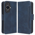 Huawei Nova 11 Pro/11 Ultra Cardholder Serie Schutzhülle mit Geldbörse - Blau