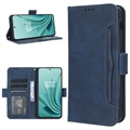 Cardholder Serie OnePlus Ace 2V/Nord 3 Schutzhülle mit Geldbörse - Blau