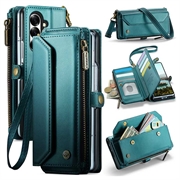 Samsung Galaxy Z Fold8 Ultra CaseMe C36 RFID-blockierende Wallet-Hülle - Grün