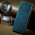 Samsung Galaxy A40 Caseme 013 Serie Schutzhülle mit Geldbörse - Blau
