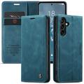Samsung Galaxy A54 5G Caseme 013 Serie Schutzhülle mit Geldbörse - Blau