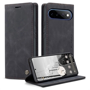 Google Pixel 11 Pro XL Caseme 013 Serie Schutzhülle mit Geldbörse - Schwarz