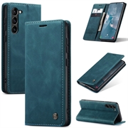Samsung Galaxy S24 Caseme 013 Serie Schutzhülle mit Geldbörse - Blau