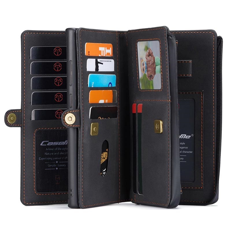 Caseme 2-in-1 Multifunktionale Samsung Galaxy S21 Ultra Wallet Hülle