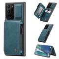 Caseme C20 Reißverschlusstasche Samsung Galaxy Note20 Ultra Hülle - Blau