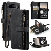 Google Pixel 11/11 Pro Caseme C30 Multifunktions Wallet Hülle - Schwarz