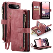 Google Pixel 11/11 Pro Caseme C30 Multifunktions Wallet Hülle - Rot