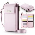Caseme ME50 Universal Crossbody Tasche mit RFID Schutz - 4"-7.3" - Pink