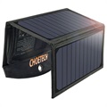 Choetech Dual-Port Faltbares Solarladegerät - 19W - Schwarz