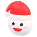Kunststoff-Kabelschutz mit Weihnachtsmotiv - Schneemann