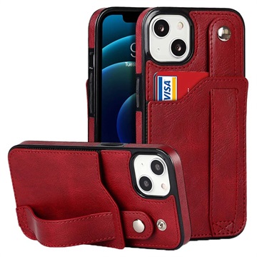 iPhone 13 Mini Beschichtet TPU-Hülle mit RFID - Rot