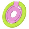 Magnetischer Handyhalter im Color-Block-Design - MagSafe-kompatibel - Grün