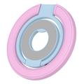 Magnetischer Handyhalter im Color-Block-Design - MagSafe-kompatibel - Rosa