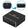Kompakt Hochwertig HDMI Audio Extractor - Schwarz