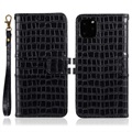 Krokodil Serie iPhone 11 Pro Max Wallet Hülle