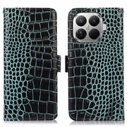 Xiaomi 17T Pro Crocodile Serie Lederhülle mit Geldbörse mit RFID