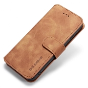 iPhone 7/8/SE (2020)/SE (2022) DG.MING Retro Wallet Hülle - Braun