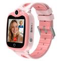 DH10 Kinder-GPS-/4G-Smartwatch mit SOS-Funktion - Rosa