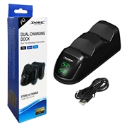 DOBE TP4-889 Ladedock Dual Stand Ladegerät Basis für PS4 / PS4 Slim / PS4 Pro Dualshock Controller