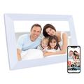 DPF-1008Y 10.1"-Digitalbilderrahmen mit Touchscreen - Weiß