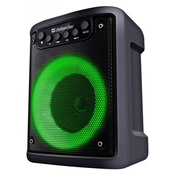 Defender Funky Tragbarer Bluetooth-Lautsprecher 10W - Schwarz