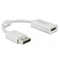 Delock DisplayPort 20 Pin / HDMI Kabeladapter - Weiß