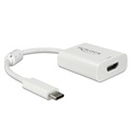 Delock USB-C / HDMI Kabel-Adapter - Weiß