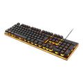 Deltaco GAM-021 Wired Gaming Tastatur - Schwarz / Orange