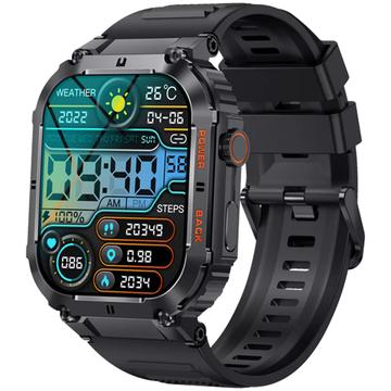 Denver SWC-191B Bluetooth Smartwatch - Schwarz