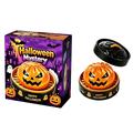Dowmoo Halloween Mystery Dumpling Squishy-Spielzeug - Oranger Kürbis