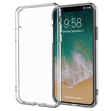 iPhone X / iPhone XS Drop Resistant Crystal TPU Case - Durchsichtig